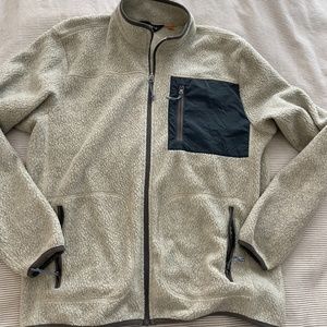 Orvis Mens Sherpa Fleece Jacket Size M